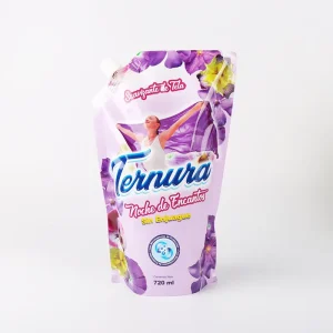 Customized Liquid Detergent Packaging Pouch for 720ml High Barrier PET PE MOPP Material Flexible Spout Pouch