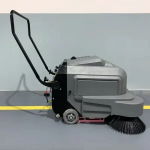 Customized Logo Floor Sweeper Walk behind Cleaning Machine Mini Electric Floor Cleaner Machine Sweeper