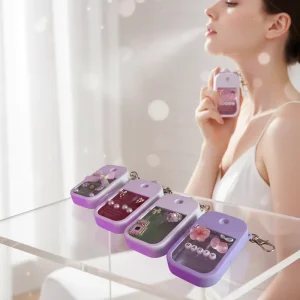 Customized Logo Hand Sanitizer Flower Fruit Scent 75% Alcohol Transparent Solid Form Custom Color with Decorate Small Items