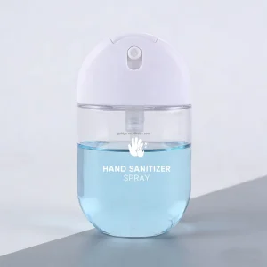 Customized Logo Mini 75% Alcohol Transparent Solid Form Flower Fruit Scent 99.99% Germ Protection Hydrating Hand Sanitizer