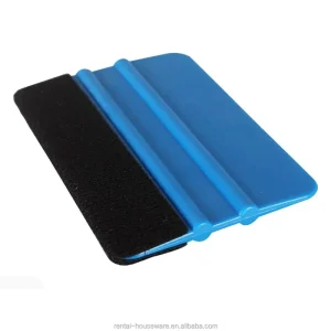 Customized Logo Sign Tools Vinyl Squeegee Felts Edges Black Squeegee