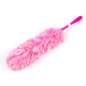 Customized Long Handle Flexible Microfiber Furniture and Desk Duster