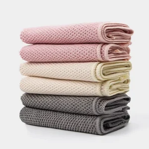 Customized Microfiber Cleaning Cloth Kitchen Cleaning Towels Home Car Glass Reusable Towels Quick Dry Cloth Microfiber Towels