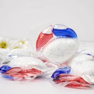 Customized Multi Purpose Household Chemicals Disposable Low Foam Dishwashing Tablets Kitchen Use Cleaning Capsules