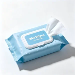 Customized Packaging Adult Flushable Wet Wipes Biodegradable Organic Paper Towel Wet Wipe