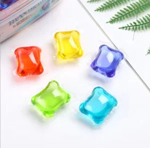 Customized Perfume Liquid Laundry Detergent Pods Private Label Natural Fresh Rose Scent