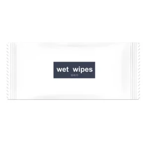 Customized Promotional Single Pack Disposable Wet Cleaning Tissues for Effective Cleansing Wipes