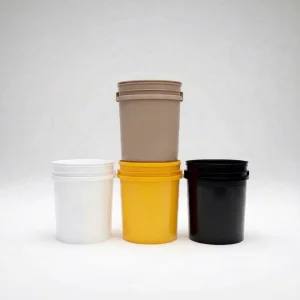 Customized Recyclable Food Grade Plastic Buckets 15L 30L Oil Paint PP Plastic Bucket with Lid Handle