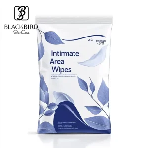 Customized Refreshing Feminine Wipes Individually Intimate Wipes Wet for Women Vaginal Daily Cleansing Intimate Area Wipes
