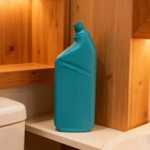 Customized Screen Printed Toilet Stain Remover Cleaner Bathroom Descaling Deodorizing Screw Cap HDPE Toilet Cleaner Yi