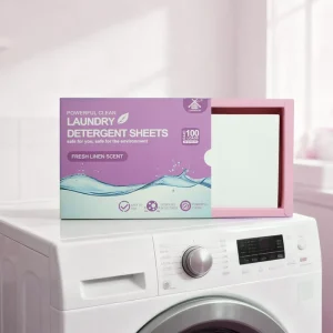 Customized Ultra-Concentrated Laundry Detergent Sheets