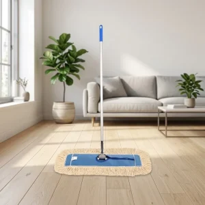 Cut-End Blend Cotton Yarn Dust Mop for Hardwood, Vinyl, Tile, and Laminate Floors