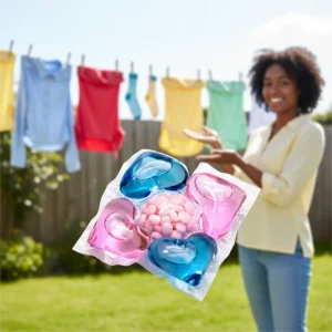 Cyclone Clean Eco Friendly Disposable 4 in 1 Antibacterial Apparel Laundry Pods Long Lasting Fragrance for Automatic Machine