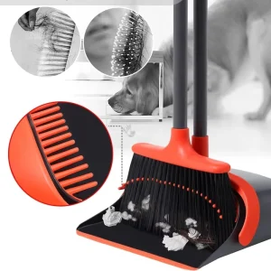 DOOSO Ooso receptor De Sonido Para El Hogar Accesorio De Cuerda Resistente Al Desgaste Comodo Y Comodo Broom and DustPan Set