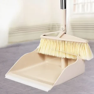 DS1629 Long Handle Broom with Stand up Dustpan Combo Set Broom and Dust Pan Brush Broom and Dustpan Set