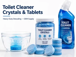 Daily Chemical High-Concentration Lemon Scent Toilet Cleaning Liquid Spray Stain Removal OEM ODM