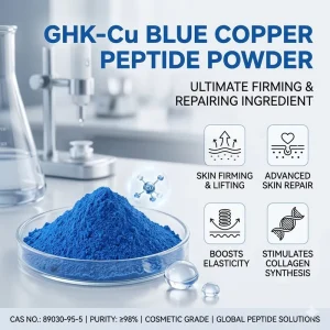 Daily Chemical Raw Material 49557-75-7 Copper Tripeptide-1 89030-95-5 for Cosmetics Usage