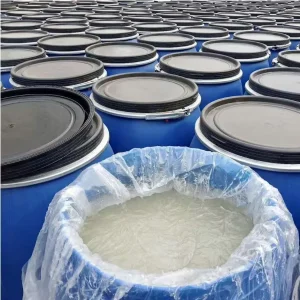 Daily Chemicals 70% Sodium Dodecyl Ether Sulfate Raw Material Used in Cleaning Cosmetics Detergents SLES AES High Quality