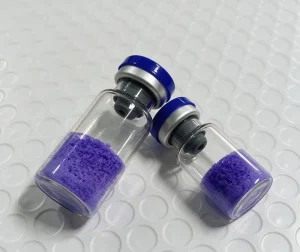Daily Chemicals GHK Cu Cosmetics Raw Material Blue Copper Powder for Hair Growth Skin Repair and Wound Healing