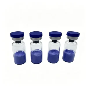 Daily Chemicals GHK Cu Cosmetics Raw Material Blue Copper Tripeptide 1 Powder