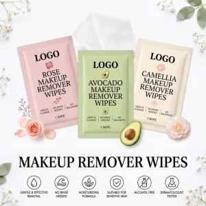 Daily Face Cleansing Wet Wipes Cotton Makeup Removal Wipes for Deep Cleansing