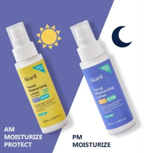 Day Night Face Lotion 120ml Brightening Moisturizer Tranexamic Acid Lightweight Vegan Skincare for Women All Skin Types