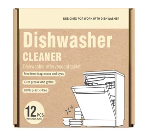 Deep Clean Dishwasher Cleaner Tabs for Kitchen Use Dishwasher Cleaning Tablets