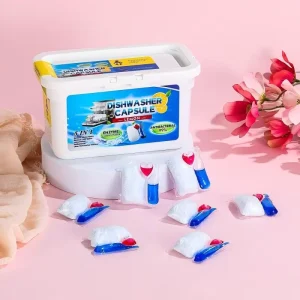 Deep Clean Water Soluble Dishwasher Pods Detergent Capsules Eco Friendly Disposable Gel Price Dishwashing Tablets