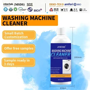 Deep Cleaning Descaler Deodorizer for Front Load Top Load Washers High Efficiency Anti Bacterial Formula OEM ODM Service 500ml