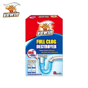 Deep-Cleaning Toilet Drain Cleaner for Multi-Surface Odor Elimination