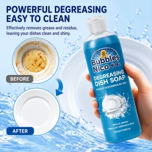 Degreasing Dish Soap 350ml Grease Remover Tableware Dishwashing Liquid