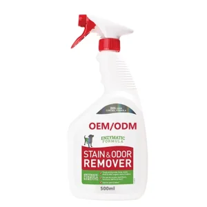 Deodorizing Spray Dog Cat Urine Stain Remover and Pet Odor Eliminator