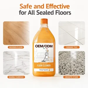 Designer Perfume-Scented Eco-Friendly Liquid Floor Cleaner 500ml Concentrated Quick-Dry No Streaks