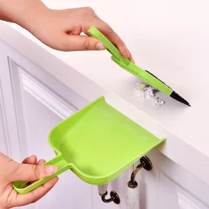 Desktop Mini Broom Dustpans Set With Garbage Shovel Nordic Color for Household Desktop Cleaning Tools Houseware Tools Kitchen