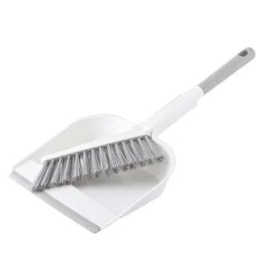 Desktop Small Broom and Dustpan Set Desk Cleaning Tool Household Mini Handheld Sweeper for Pet Litter & Garbage Cleaning