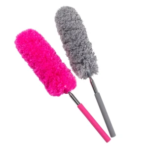 Detachable Telescopic Microfiber and Feather Duster for Ceiling Fans and High Ceilings