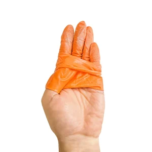 Diamond-Patterned Nitrile Gloves Oil- and Water-Resistant Durable Thickened Gloves for Household Use