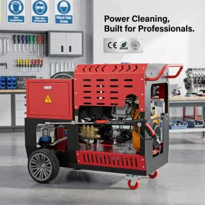 Diesel-Engine High-Pressure Drain Cleaning Machine Water-Jet Sewer Jetter Industrial Pipe Cleaner Commercial