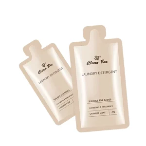 Direct Sale 20g Eco Friendly Liquid Laundry Soap Lemon Floral Scented Deep Cleaning Low Foam Disposable Small Sachet Apparel Use
