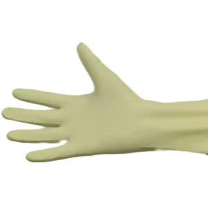 Dish Cleaning Latex Gloves, Powder-Free, Elastic, Tear-Resistant, Waterproof, 35g