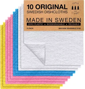 Dish Cloth Kitchen Reusable Dishcloth Swedish Dish Cloth Custom Pattern Design Kitchen Dish Cloth Towels