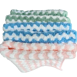 Dish Cloth Reusable Tea Towels Microfiber Cleaning Cloths for Kitchen Clean Dishcloth
