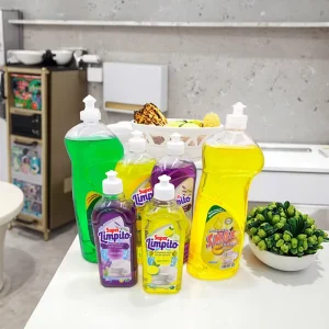 Dish Detergent Removes Food Residue Easy to Rinse