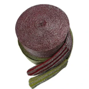 Dish Sponge Scrubber Cloth Rolls Polyester Yarn Fabric Kitchen Cleaning Sponge Cloth