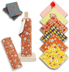 Dish Towel OEM Private Label Washable Reusable Unpaper Towel Roll Quick Dry Eco Friendly Kitchen Microfiber Custom Packaging