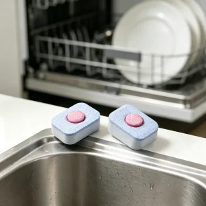 Dishwasher Cleaner Tablets 28 Tabs Deep Clean Sanitize Removes Hard Water Citric Acid Formula Septic Safe