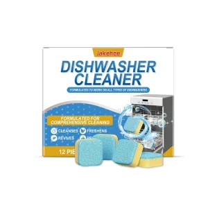 Dishwasher Cleaning Tablets Cleans Degreases Removes Stains & Limescale Effervescent Tablets for Home Dishwasher Maintenance