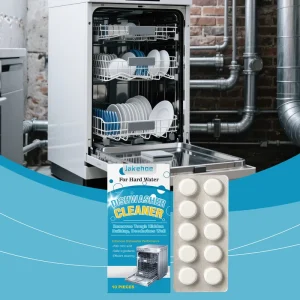 Dishwasher Cleaning Tablets Degreasing and Descaling Effervescent Tablets for Household Dishwashers