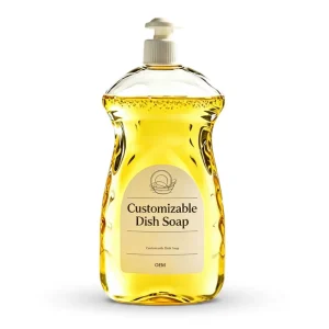 Dishwasher Liquid 500ml Kitchen Eco Friendly Fresh Scent High Efficiency Cleaning ODM Custom Logo Service