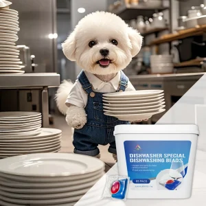Dishwasher Special Dishwashing Beads Eco Friendly Disposable Gel Detergent (Barrel)